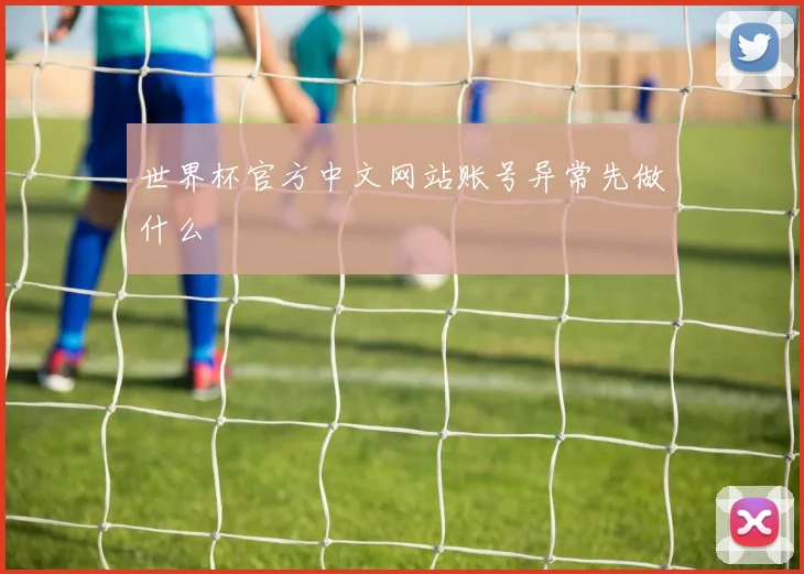 世界杯官方中文网站账号异常先做什么